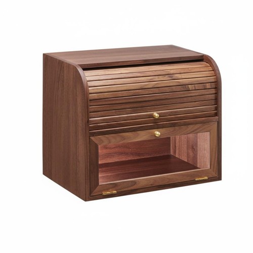 Walnussholz tassenschrank - walnussholz,